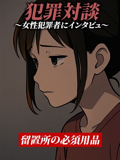 【女性犯罪者対談】留置所の必須用品#執行猶予 #懲役太郎 #逮捕 #強制捜査 #懲役 #精神疾患 #起訴 #留置所 #拘置所 #日用品