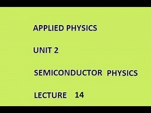 drift and diffusion currents in a semiconductor