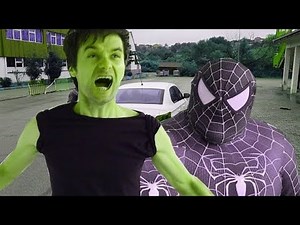Hulk Vs Black Spider-Man