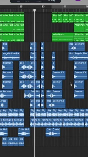 GarageBandでEDMみたいな曲作ってみた！ （PC版です）
