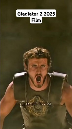 Gladiator 2 (2025) 🎥 – Rhino Fight Scene🥵 | Epic Arena Battle [4K Ultra HD]🔥😍