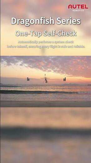✅ Intelligent Self-Check for a Worry-Free Takeoff! 🚀 #evtol #drone #autelrobotics