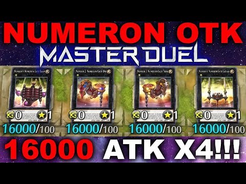 NUMERON OTK 16000 x4 ATK! EASIEST deck in Master Duel & F2P beginner friendly! Yu-Gi-Oh! Master Duel