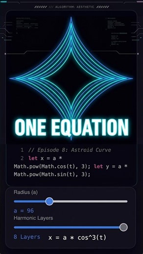 This Shape Comes From Just ONE Equation | Logic in Motion #08