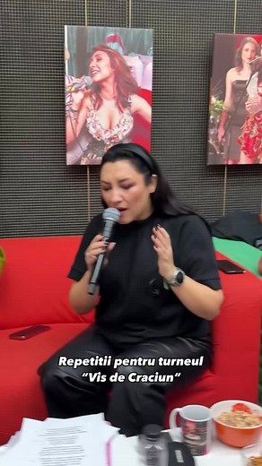 Andra a început oficial repetițiile cu trupa pentru turneul de colinde.🥹❤️ • #colinde #andra #trupa #elbruso #viralvideo #elbruso