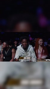 Sauce Gardner and ice spice popped out to Adin Ross’s boxing event 👀 (🎥: @brandriskpromotions) | Complex Sports