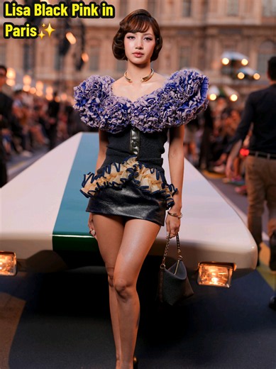 LISA at Louis Vuitton Spring/Summer 2027 — Paris Fashion Week Look
