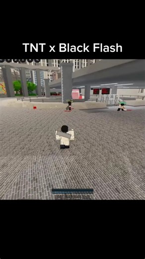 tnt x black flash is crazy 😭 #jujutsushenanigans