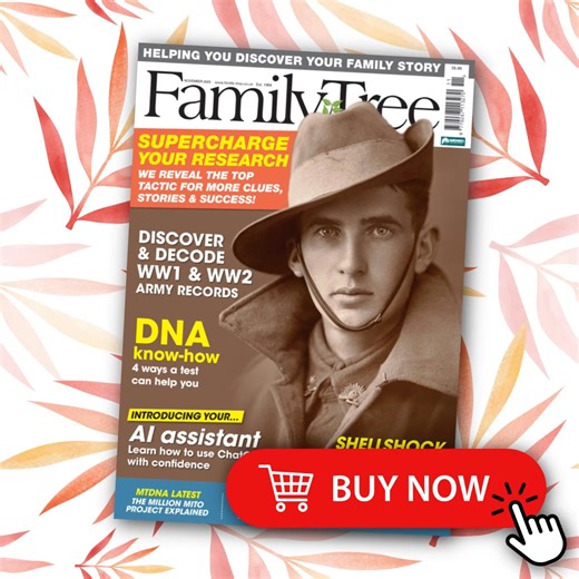 ✍️ Ready to share your family’s story? Discover expert tips on writing up your research, plus AI tools, DNA updates & military records in the new issue of Family Tree! #familyhistory #familytreemagazine #newissue #genealogy | Family Tree Magazine | Facebook