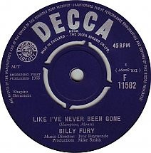 Billy Fury - Like I've Never Been Gone
