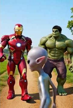 halk ar iron man #hulk #shortvideo #ironman #short