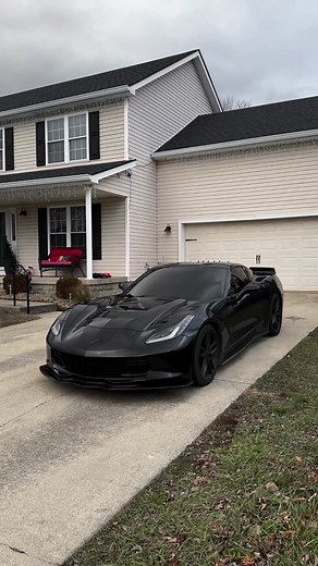 Blacked Out Corvette C7 and Corvette Batmobile: A Visual Spectacle
