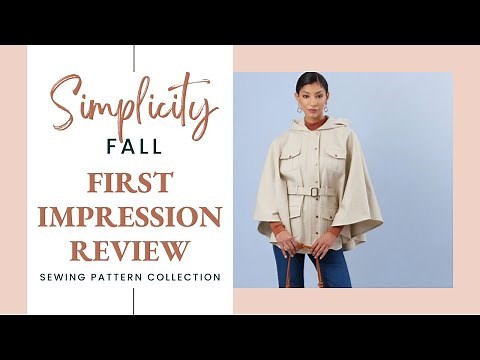 Review: SIMPLICITY 2024 Fall Sewing Patterns
