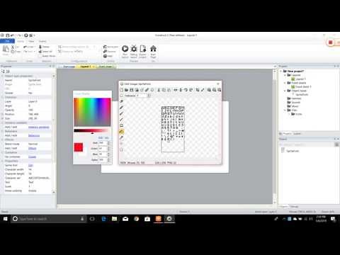 How To Use Sprite Font In Construct 2