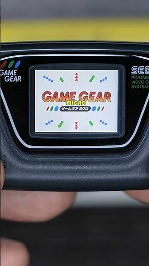 SEGA Game Gear Micro: Sonic Edition (Black)
