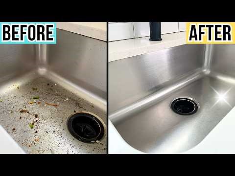 How To Clean Stainless Steel Sink And Make It Like New