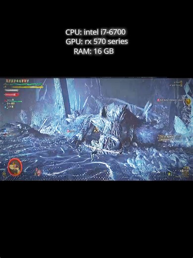 คอมกากแค่ไหนก็เค้าเตอร์ได้ มันอยู่ที่ฝีมือ #monsterhunterwilds #rx570 #inteli76700 #capcom #mhw