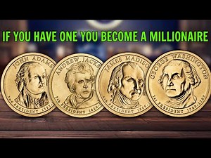 Top 4 Most Valuable PRESIDENTIAL ONE DOLLAR Coins Worth Big Money! Rare Old Coins To Look For