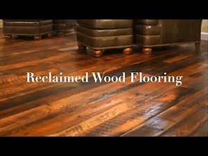 Reclaimed Hardwood Flooring Installation