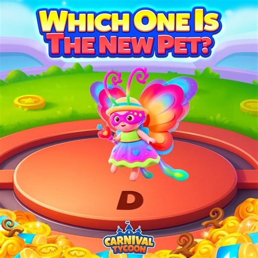 — 𝐆𝐈𝐕𝐄𝐀𝐖𝐀𝐘 𝐄𝐍𝐃𝐄𝐃 — 𝐓𝐡𝐞 𝐰𝐢𝐧𝐧𝐞𝐫𝐬 𝐚𝐫𝐞: Yusuf Karakoç Dana Mohamed Jimmy Delgado ---------------- 🤩𝟑 𝐭𝐲𝐜𝐨𝐨𝐧𝐬 𝐰𝐢𝐥𝐥 𝐰𝐢𝐧 𝟏𝟓𝟎 𝐛𝐚𝐭𝐭𝐞𝐫𝐢𝐞𝐬. 🧐Which one is the new pet? 👇𝐂𝐨𝐦𝐦𝐞𝐧𝐭 your choice and 𝐮𝐢𝐝 below! 🎁𝐆𝐄𝐓 𝐘𝐎𝐔𝐑 𝐒𝐏𝐈𝐍𝐒 ---> https://CarnivalTycoon.me/3cbd2 𝐉𝐎𝐈𝐍 𝐃𝐈𝐒𝐂𝐎𝐑𝐃 𝐅𝐎𝐑 𝐌𝐎𝐑𝐄 𝐒𝐏𝐈𝐍𝐒---> https://discord.gg/sDmcn2fHqf | Carnival Tycoon