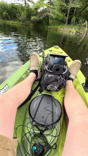Fishing from the Kayak with trusend lures