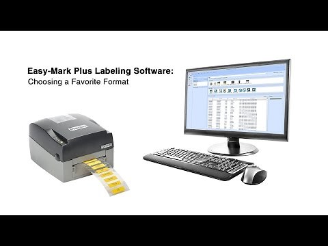 Easy-Mark Plus Software Tutorial - Choosing a Favorite Format