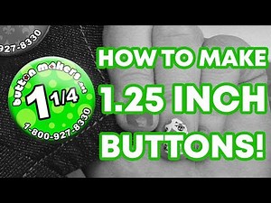 How to make 1.25inch pinback button using button maker machine |button maker |pinback button maker