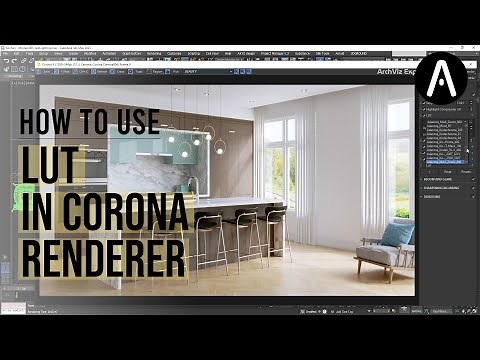 Step-by-Step Tutorial: Using LUTs in Corona Render