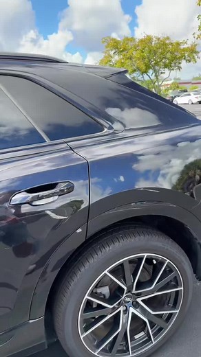 Exploring the Features of a Black Audi Car