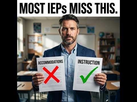 Accommodations Don’t Fix Learning Disabilities (Here’s What Actually Works)