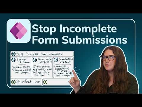 Power Apps Form Validation: Disable Submit Until Required Fields Are Filled