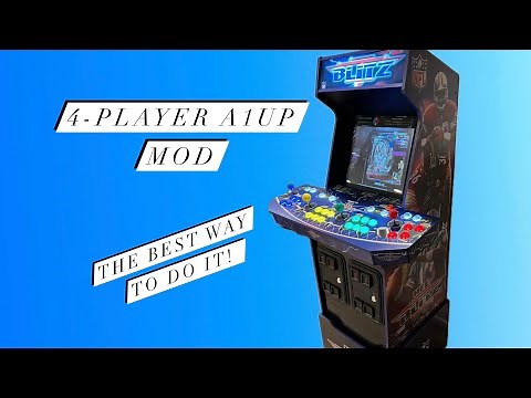 The Ultimate Arcade1up 4-Player Mod Guide -So Easy!