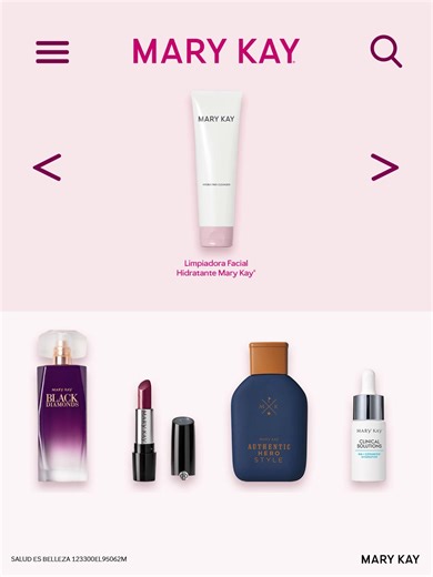 Todo lo que buscas, en un sólo lugar. Descubre, desliza y compra tus favoritos de Mary Kay® en línea de forma fácil y rápida ✨🛍️ Compra en www.marykay.com.mx #MaryKayDeMéxico | Mary Kay de México
