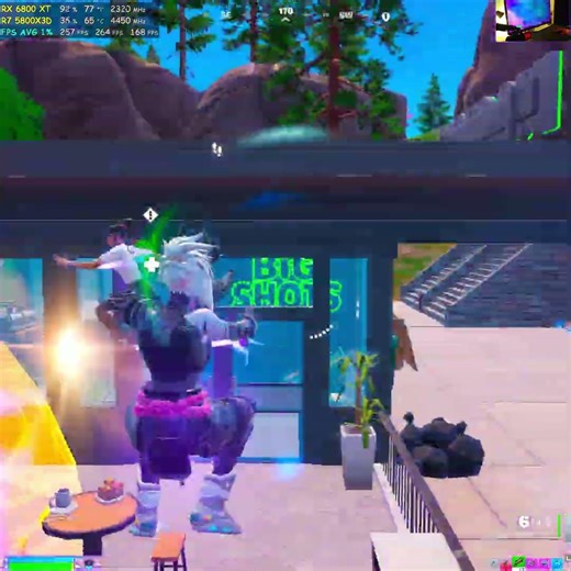 Fortnite 4K Performance Mode Gameplay #340