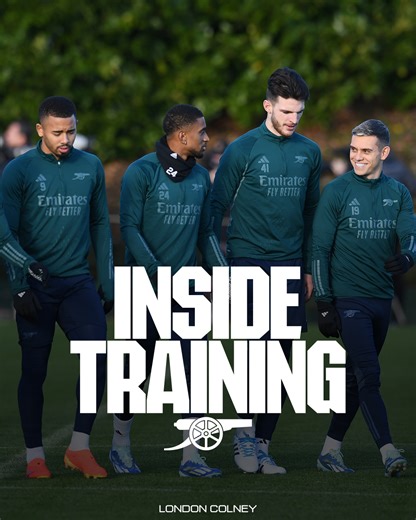 65K views · 10K reactions | Getting Champions League ready   Time to step Inside Training  | Arsenal | Facebook
