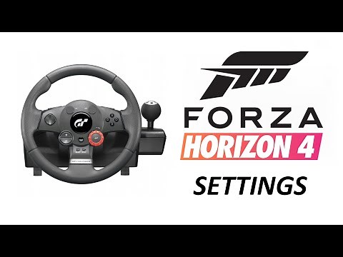 Settings Logitech Driving Force GT for Forza Horizon 4