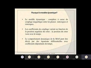 Commande la machine asynchrone - Modèle dynamique