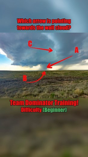 60K views · 415 reactions | Welcome to Team Dominator #stormchasing! You are sitting copilot in the Dominator 3 moving in for #tornado intercept. Which feature is the wall cloud? A, B, or C! | Reed Timmer Extreme Meteorologist | Facebook