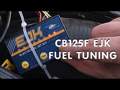 CB125F Electronic Jet Kit Tuning Test Rides