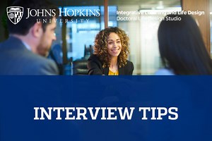 Interviewing Strategies for PhDs