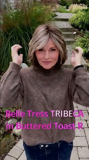 CHECK OUT THESE HIGHLIGHTS! Belle Tress TRIBECA in Buttered Toast R #wigs