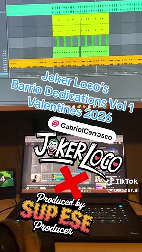 💘🔥 Valentine’s in the barrio just hit different 🔥💘 Joker Loco is droppin’ “Barrio Dedications Vol. 1” Real love. Late-night rides. Dedications from the heart. Produced by Sup Ese 🎧❤️ Tag who you’d send a barrio dedication to 👀 This one’s for the rides, the rucas, and the real ones. 📆 Valentine’s Drop — coming soon 🔗 Links in bio #JokerLoco #BarrioDedicationsVol1 @Gabriel Carrasco #Valentines2026 #Chicanorap #supeseproducer