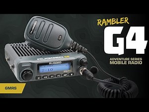 Rugged G4 Rambler GMRS Mobile Radio