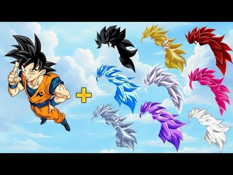 Goku All Forms Fusion with SSJ3 😈 | Dragon Ball Super Edit