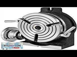 VEVOR Rotary Table 8 Inch 200 MM Horizontal Vertical Rotary Table 3 Slot Rotary