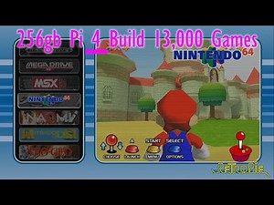 Raspberry Pi 4 Retro Gaming Build - Gamer's Paradise - 13,000 Titles