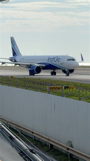 Phuket Airport Action! IndiGo A320neo Taxiing for Departure ✈️ Stunning Afternoon Spotting #IndiGo