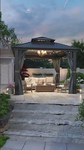 Transform Your Backyard Into a Luxury Outdoor Living Space | Modern Gazebo Ideas