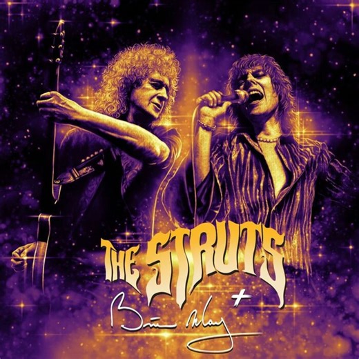 THE STRUTS、Brian May（QUEEN）迎えた「Could Have Been Me」新バージョンMV公開