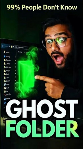Hide Folders in Windows Like a GHOST! (Invisible Even from Show Hidden Items) 🔥